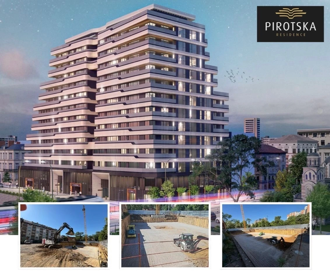 Laying the foundations of the future – let’s follow the construction of Pirotska Residence and witness how dreams turn into reality